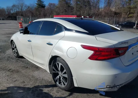 2016 Nissan Maxima 3.5 Sl z USA, uszkodzony, nr VIN 1N4AA6AP4GC409052